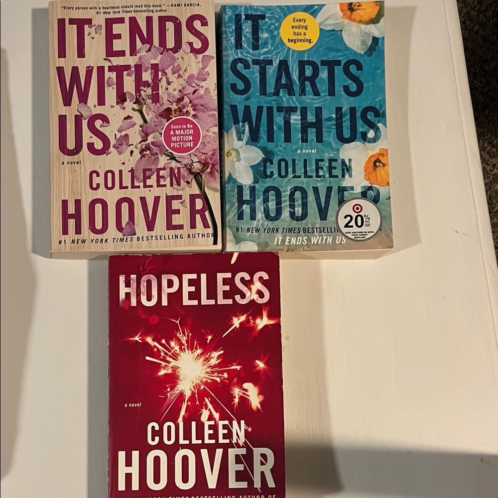 Book Set - Red, Blue, Purple Covers